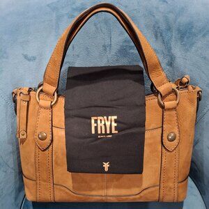 Frye Satchel Purse (Cognac)